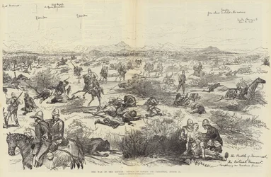 La guerre au Soudan, bataille de Tamasi (ou Tamanieb), 13 mars